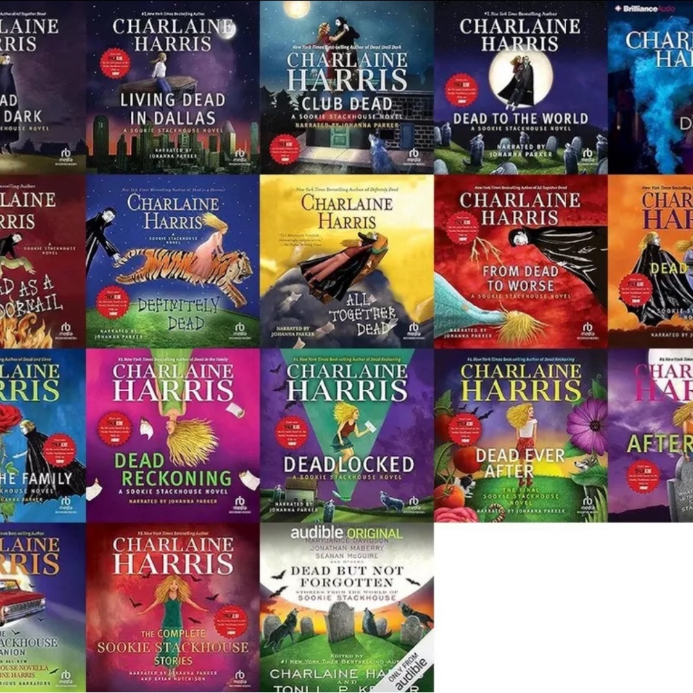 True Blood - Sookie Stackhouse (ALL Audiobooks 170 hrs Collection)